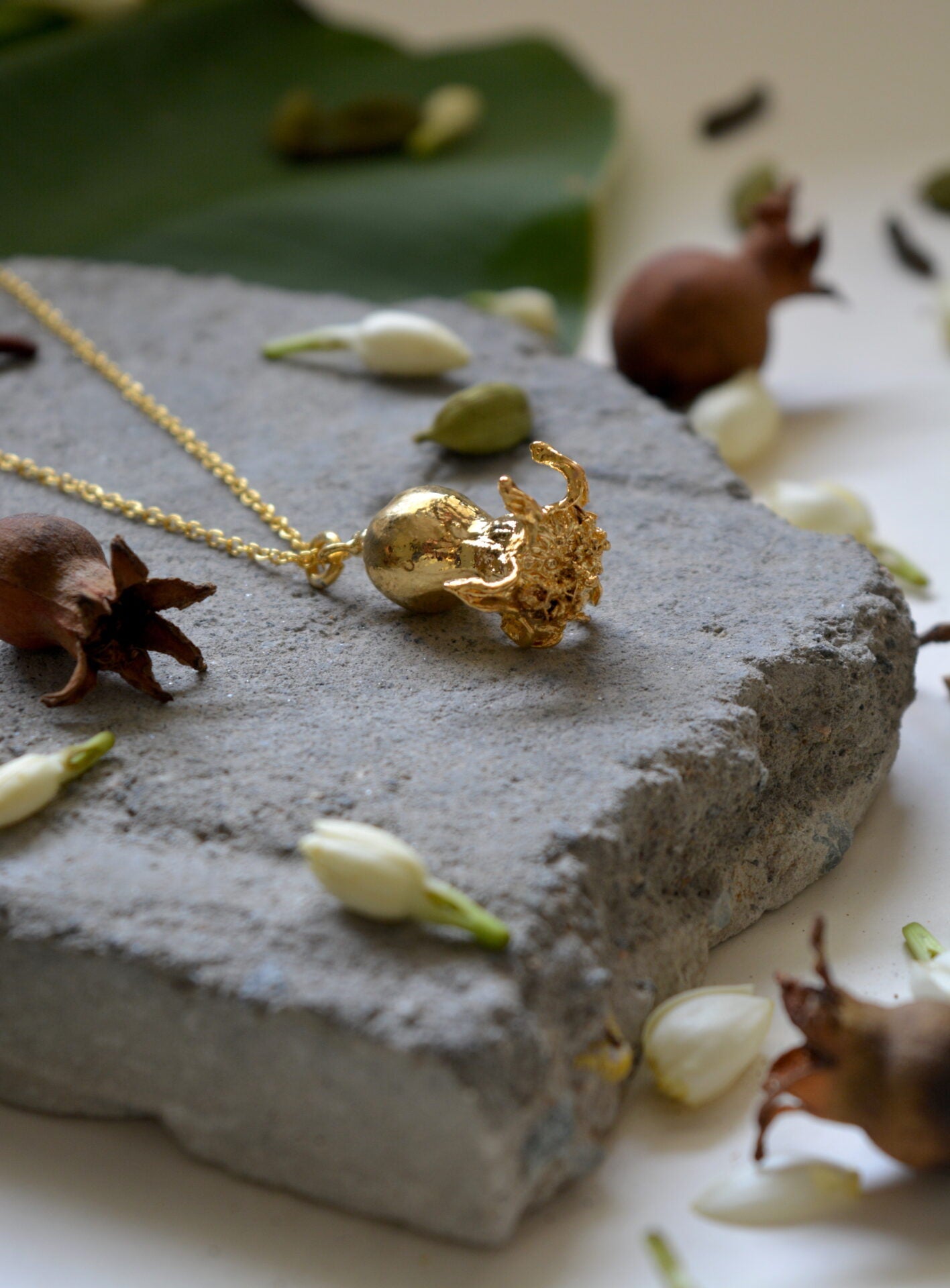 Pomegranate Neckpiece