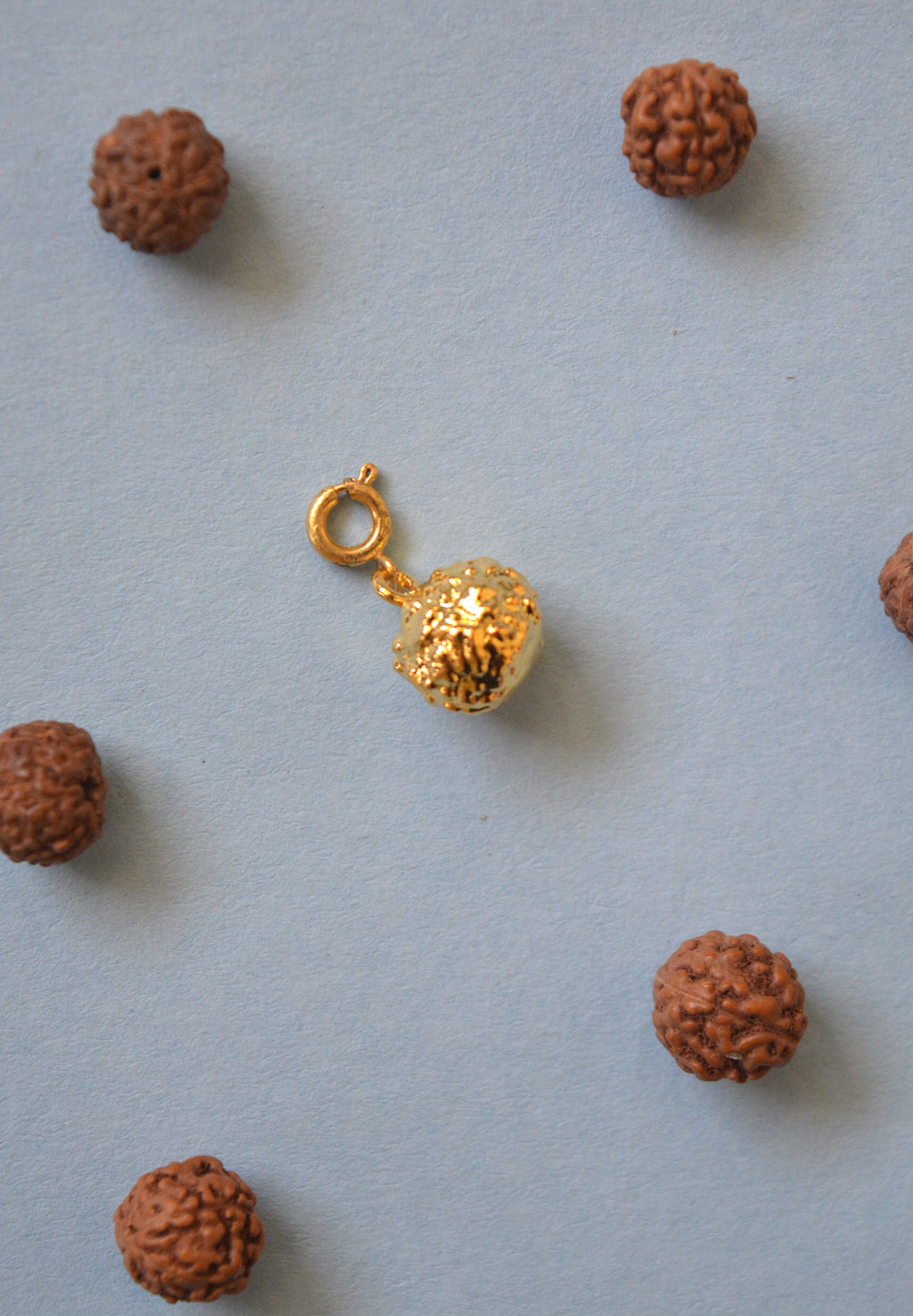 Rudraksh Charm - Gold