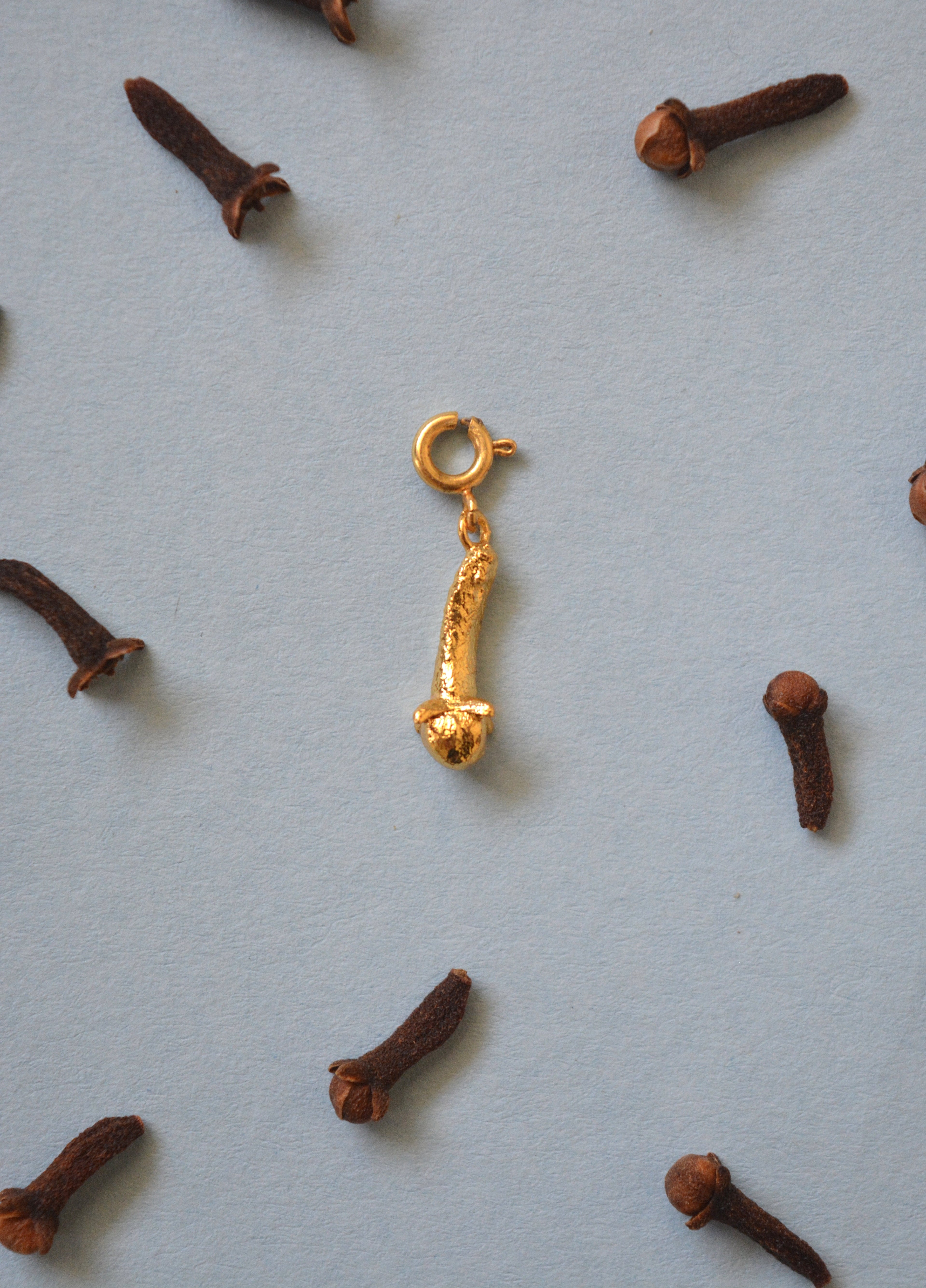 Clove Charm - Gold