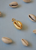 Cowrie Shell Charm - Gold