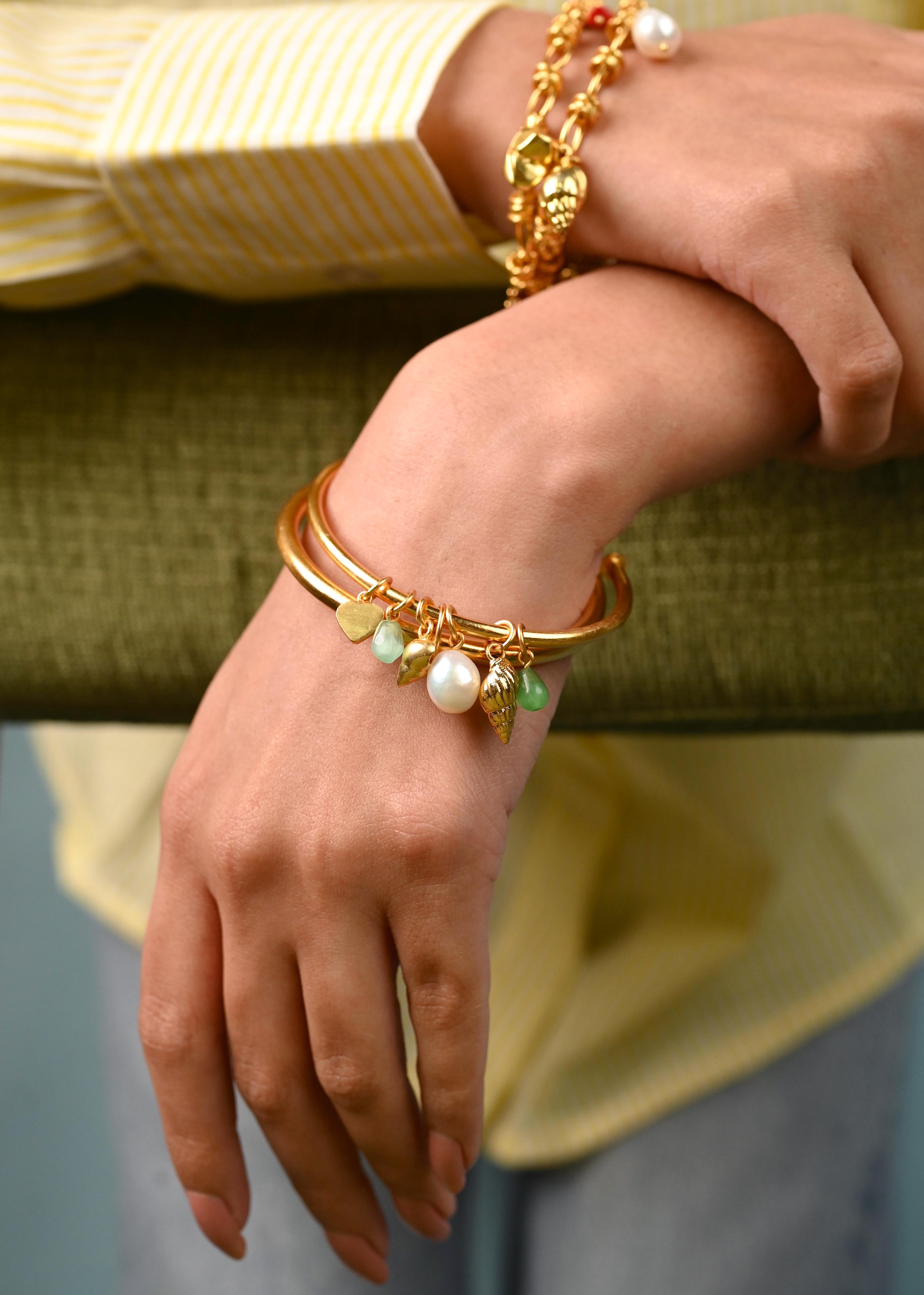 Shell Stack Bracelet