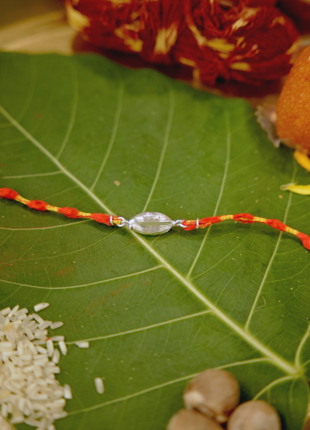 Elaichi Rakhi - Silver